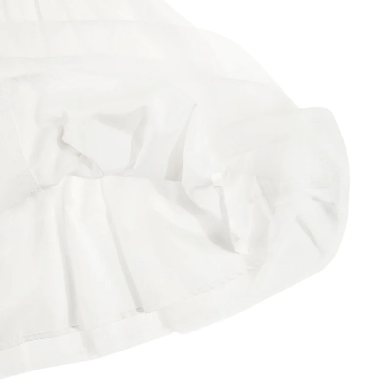Cool Club by SMYK WHITE COTTON, POLYAMIDE DRESS S/S